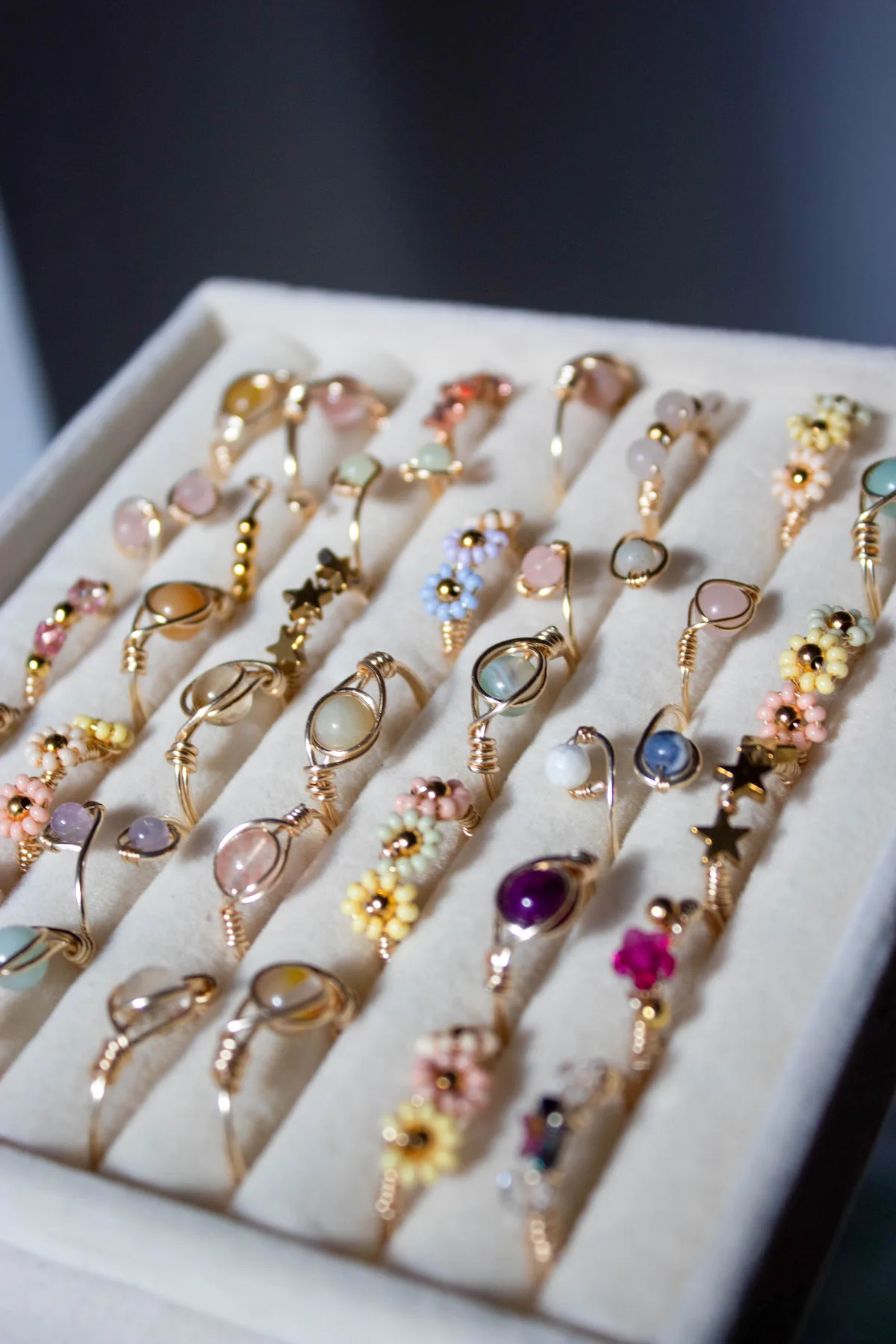 Anillos artesanales Cadie